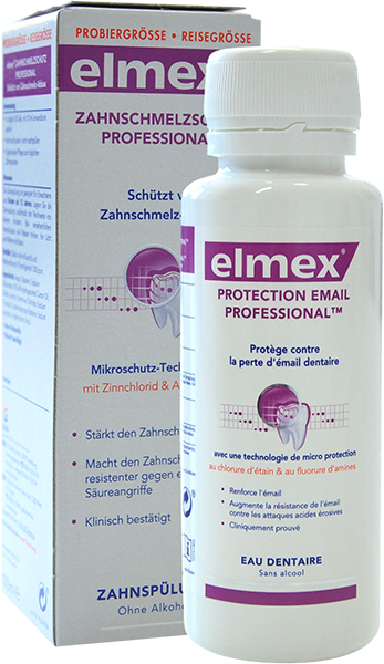 elmex Mundspülung verteilt in Zahnarztpraxen des Lesezirkels