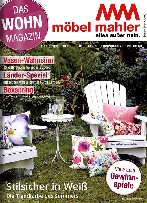 Wohnmagazin Möbel Mahler
