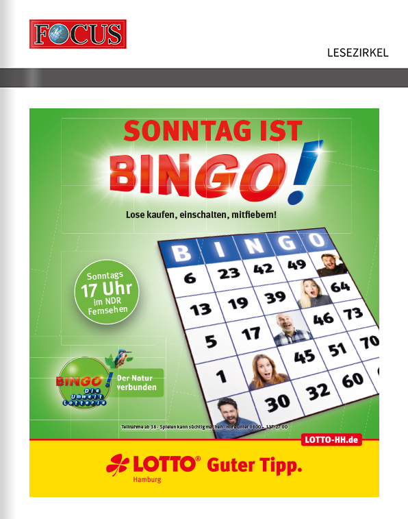 Titelanzeige Lotto Hamburg