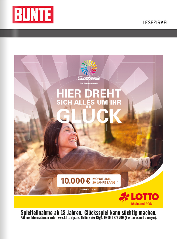 Titelanzeige Lotto Rheinland-Pfalz
